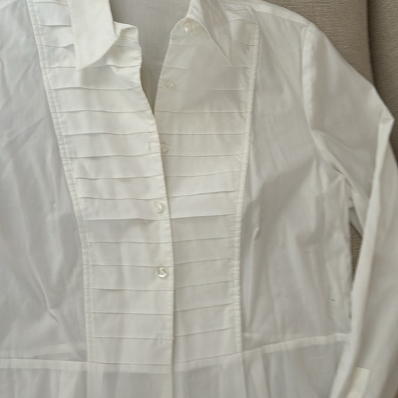 Pink Button Down Tunic - Picture 4 of 5